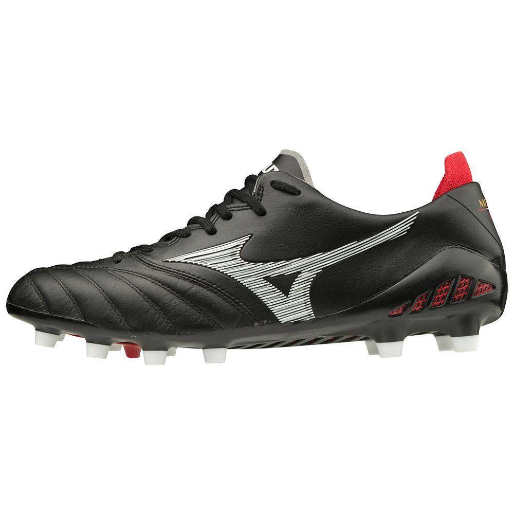Damske Kopačky Mizuno Morelia Neo III Made in Japan Čierne/Biele Vypredaj MJHL16837